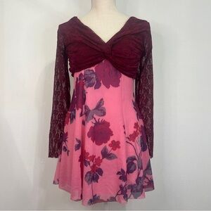 NWT Kimchi Blue Sydney Off-The-Shoulder Mini Dress